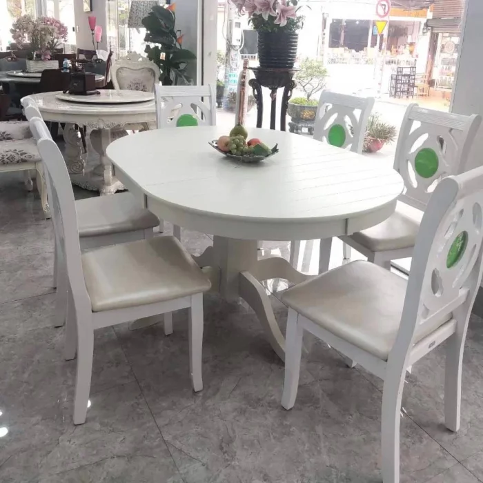 bo ban an thong minh xep gon nhap khau gr oval03b
