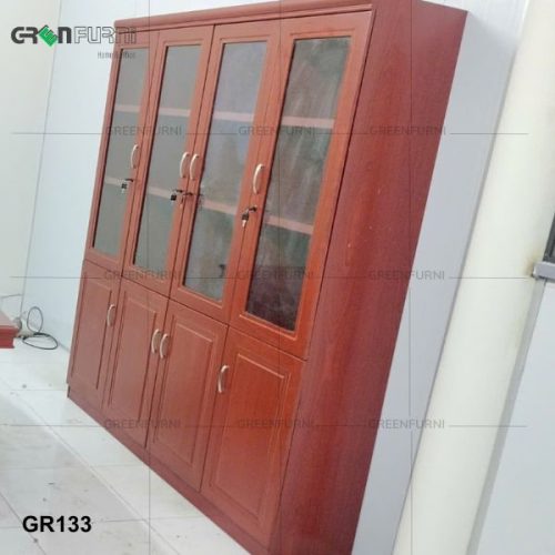 Tủ hồ sơ gỗ nhập khẩu nội thất Greenfurni GR133 6 Tu-ho-so-go