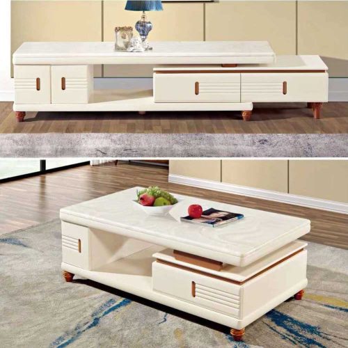 Bàn trà mặt đá 1m3 hiện đại nhập khẩu GR 913