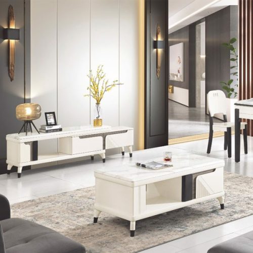 Bàn trà mặt đá nhập khẩu GR 792