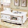 Bàn trà mặt đá tân cổ điển nhập khẩu GR Louis130
