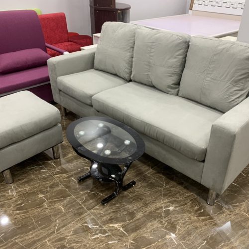 Bàn trà mặt kính 60cm nhập khẩu giá rẻ GR369 3 Bàn trà mặt kính 60cm nhập khẩu giá rẻ GR369