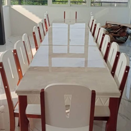 Bộ Bàn Ăn Mặt Đá Chữ Nhật GR PRADO 9 Bo Ban An Mat Da Chu Nhat Gr Prado 3