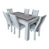 Bộ bàn ăn mặt đá hiện đại GR060