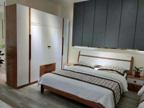 Bộ giường tủ hiện đại nhập khẩu GR E56