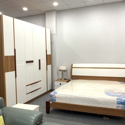 Bộ giường tủ nhập khẩu GR853