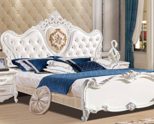 Bộ giường tủ tân cổ điển cao cấp nhập khẩu GR latina a21