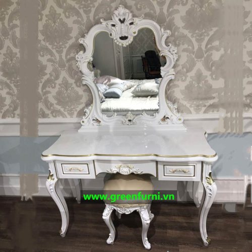 Bộ giường tủ tân cổ điển nhập khẩu GR 03