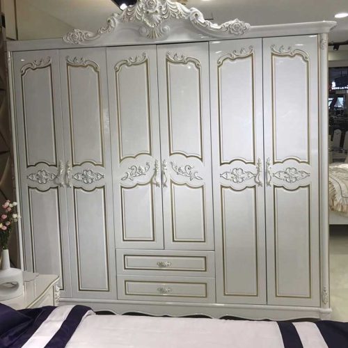 Bộ Giường Tủ Tân Cổ Điển Nhập Khẩu GR-03