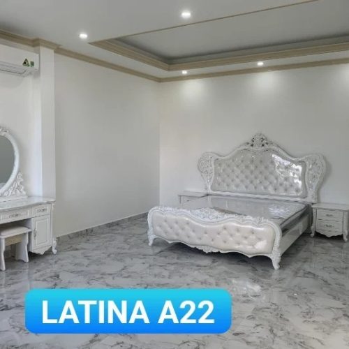 Bộ giường tủ tân cổ điển cao cấp nhập khẩu GR Latina A22 7 Bộ giường tủ tân cổ điển cao cấp nhập khẩu GR Latina A22