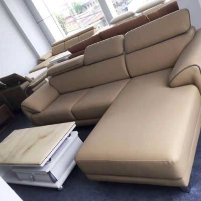 Bộ sofa da cao cấp góc thư giãn GR054