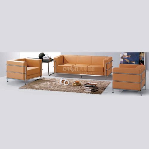 Bộ sofa đối văn phòng nhập khẩu GR016