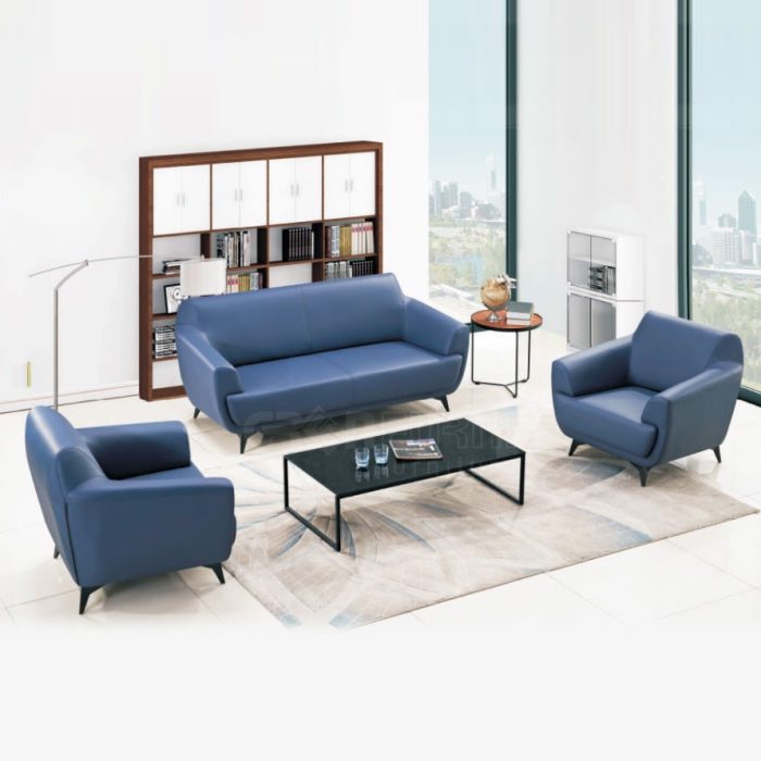 Bộ sofa đối văn phòng nhập khẩu GR 8355W