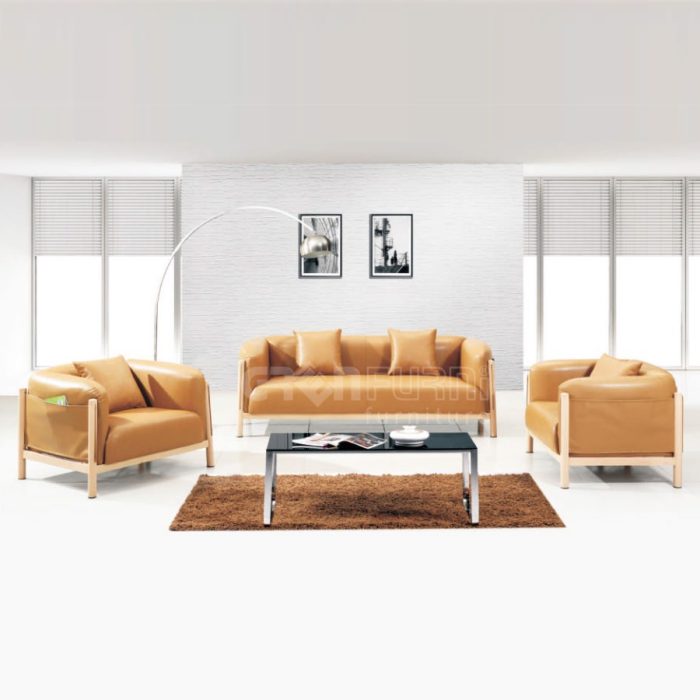 Bộ sofa đối văn phòng nhập khẩu GR884W