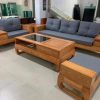 Bộ Sofa Gỗ Sồi Cao Cấp GR DG04
