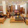 Bộ Sofa Gỗ Sồi Cao Cấp GR DG06