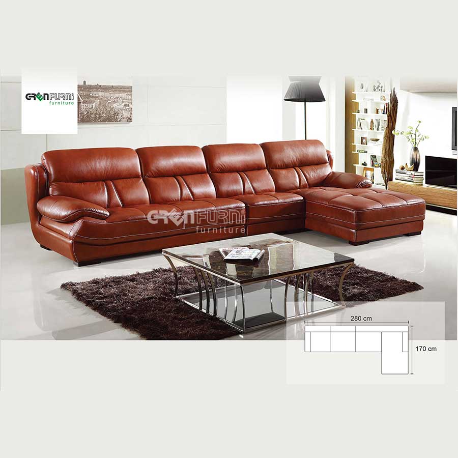 Bộ sofa góc thư giãn cao cấp GR-108