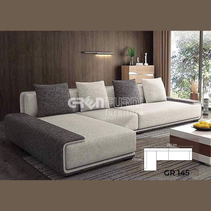 Bộ sofa góc thư giãn cao cấp GR-145