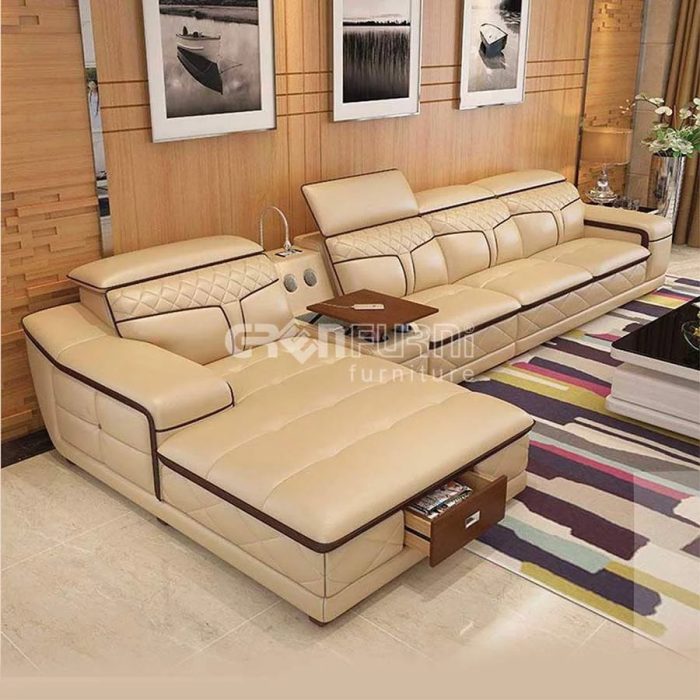 Bộ sofa góc thư giãn cao cấp GR 152