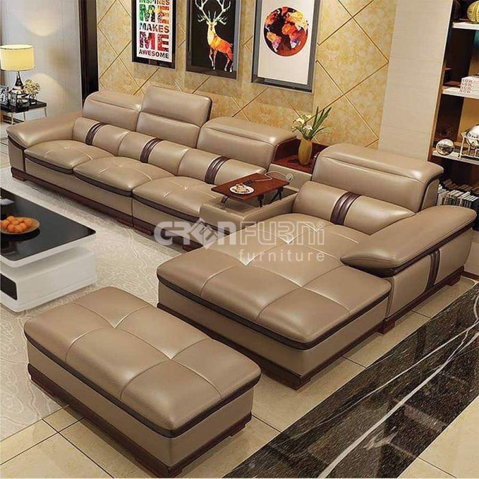 Bộ sofa góc thư giãn cao cấp GR-154