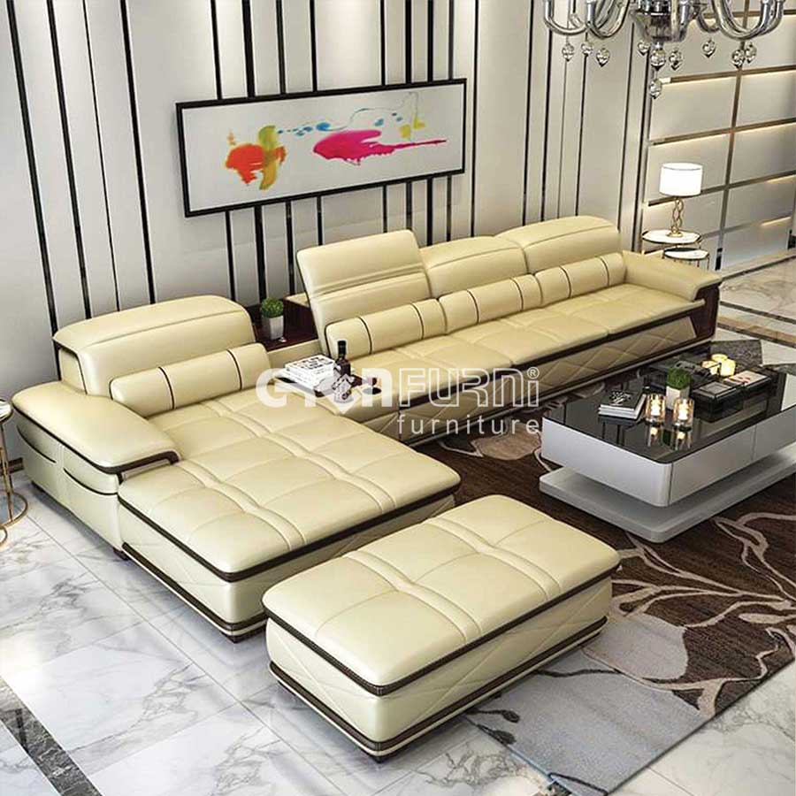 Bộ sofa góc thư giãn cao cấp GR-161