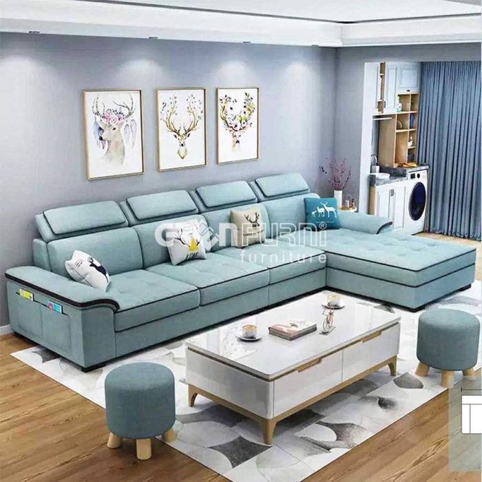 Bộ sofa góc thư giãn cao cấp GR-164