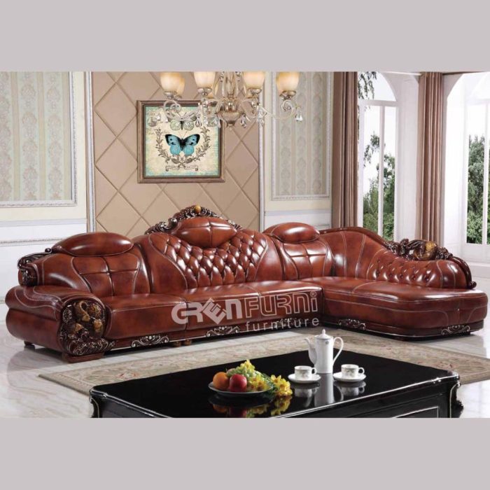 Bộ sofa tân cổ điển nhập khẩu GR 125