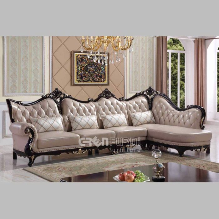 Bộ sofa tân cổ điển nhập khẩu GR 216