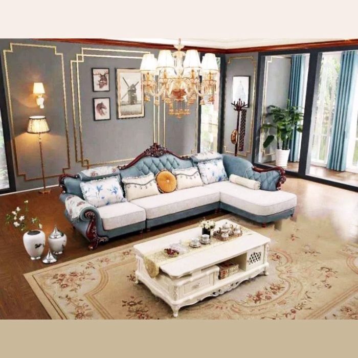 Bộ sofa tân cổ điển nhập khẩu GR 863