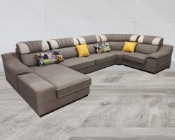 Bộ Sofa Vải Góc Thư Giãn Nhập Khẩu GR 002