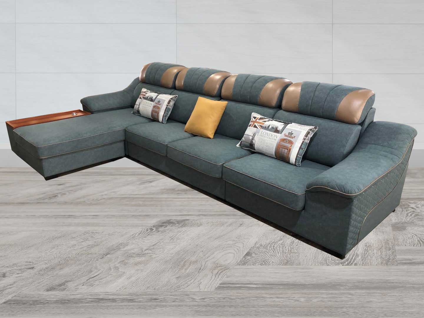 Bộ Sofa Vải Góc Thư Giãn Nhập Khẩu GR-004
