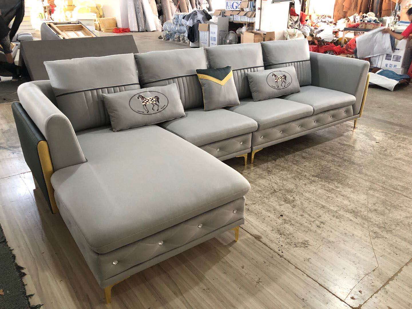 Bộ Sofa Vải Góc Thư Giãn Nhập Khẩu GR-012