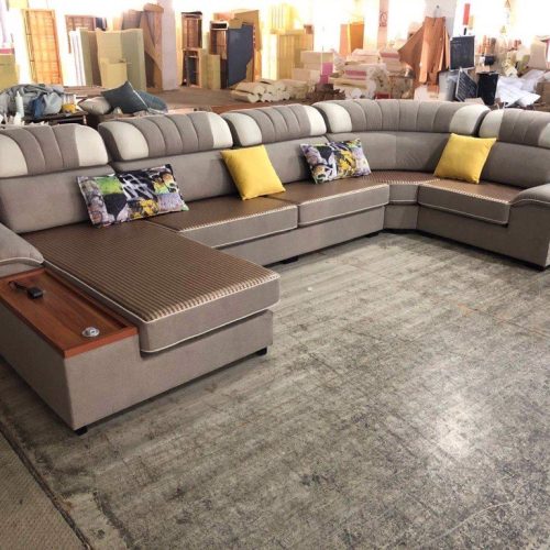 Bộ Sofa Vải Góc Thư Giãn Nhập Khẩu GR-013