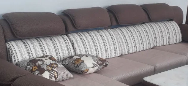 Bộ sofa vải góc thư giãn nhập khẩu GR522C