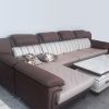 Bộ sofa vải góc thư giãn nhập khẩu GR522C
