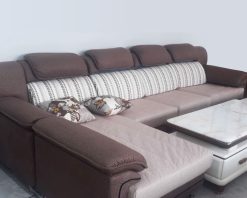 Bộ sofa vải góc thư giãn nhập khẩu GR522C