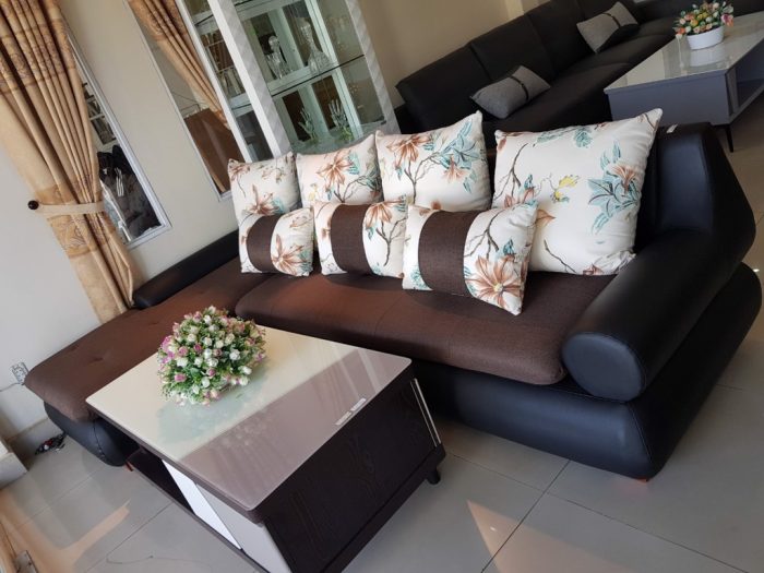 Bộ Sofa Vải Hiện Đại GR 17-DEN
