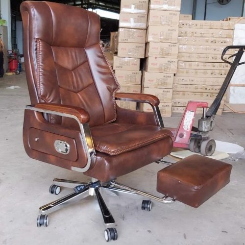 Ghế giám đốc da nhập khẩu GR109