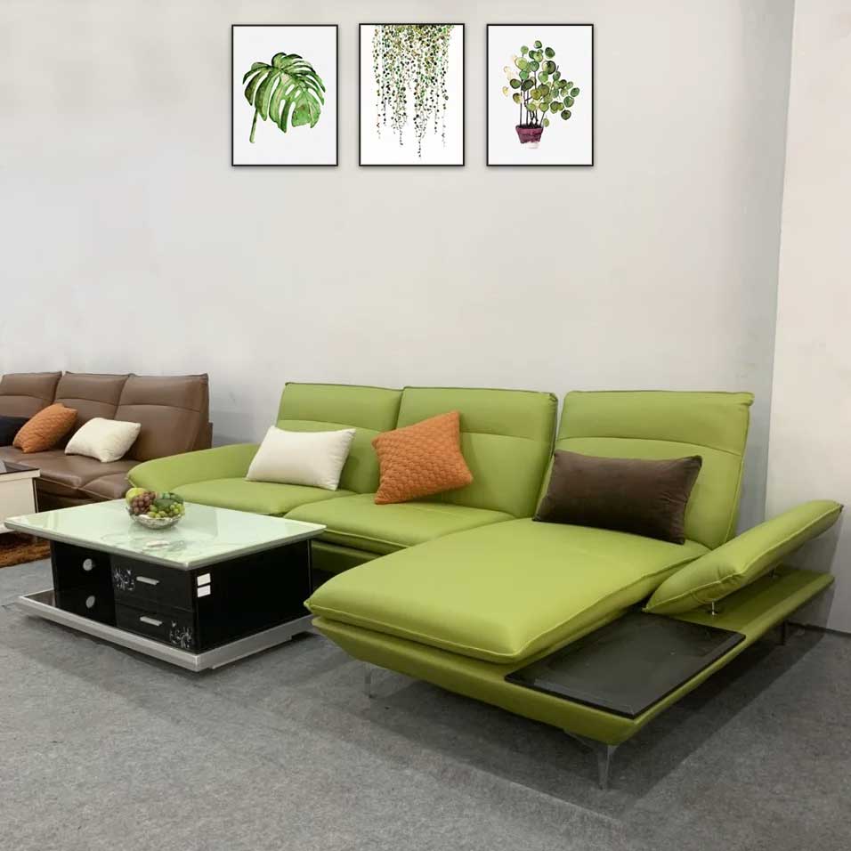 Sofa da cao cấp nhập khẩu GR957