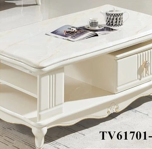 Combo Bàn Trà Kệ Tivi Tân Cổ Điển Nhập Khẩu GR701