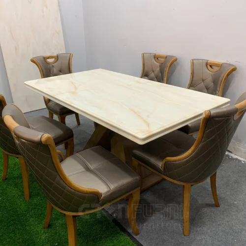 Bộ Bàn Ăn Mặt Đá Cao Cấp Nhập Khẩu GR613 11 bo ban an mat da cao cap nhap khau gr613