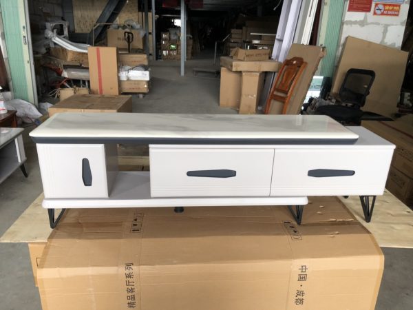 Set bàn trà kệ tivi hiện đại nhập khẩu GR052