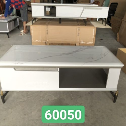 Set Bàn Trà Kệ Ti Vi Mặt Đá Nhập Khẩu GR0050