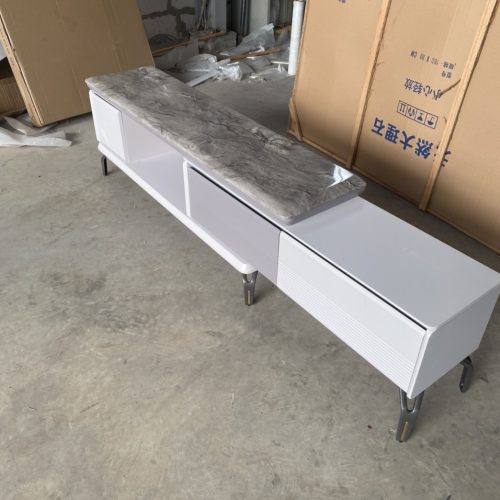 Set bàn trà kệ tivi hiện đại nhập khẩu GR036