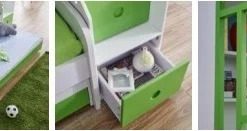 Bộ giường tầng trẻ em nhập khẩu GR209 4 Bộ giường tầng trẻ em nhập khẩu GR209