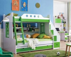 Bộ giường tầng trẻ em nhập khẩu GR209
