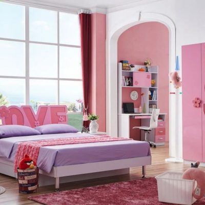 Bộ giường tủ trẻ em nhập khẩu GR105