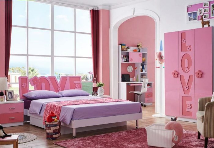 Bộ giường tủ trẻ em nhập khẩu GR105