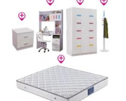 Bộ giường tủ trẻ em nhập khẩu GR861