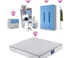 Bộ giường tủ trẻ em nhập khẩu GR862